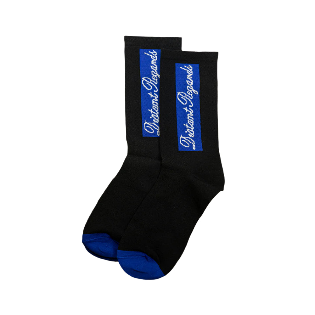 Black Racer Socks - Distant Regards