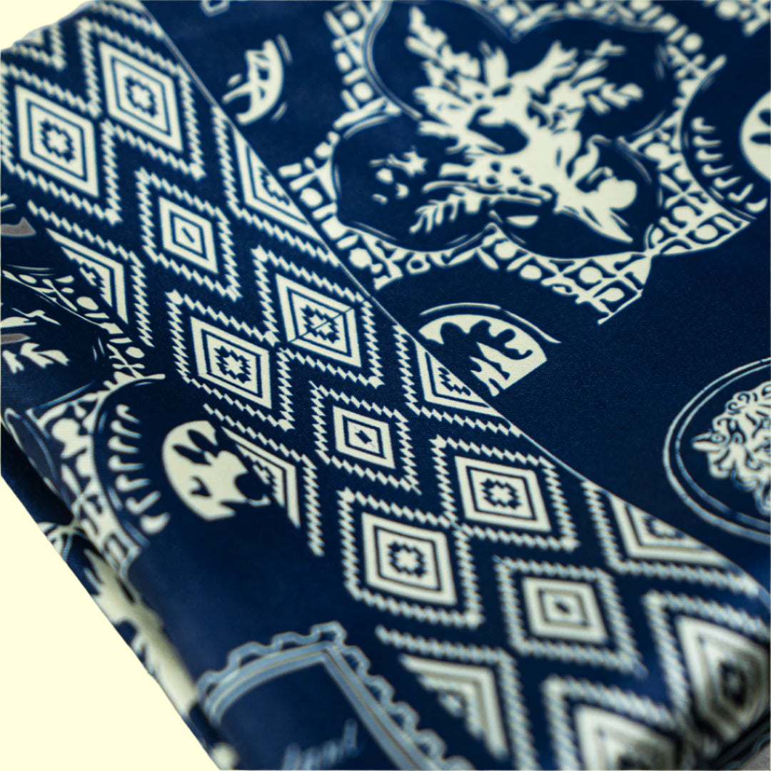 Multi-Tool Bandana (Navy & Cream) - Distant Regards