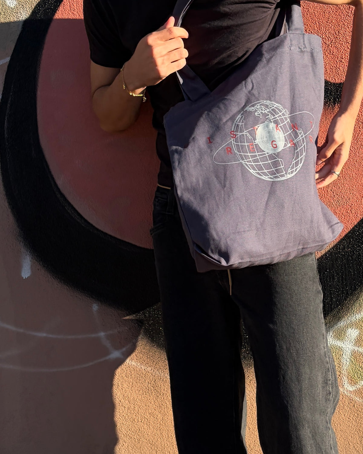 GZ-Tote Bag (Washed Navy)