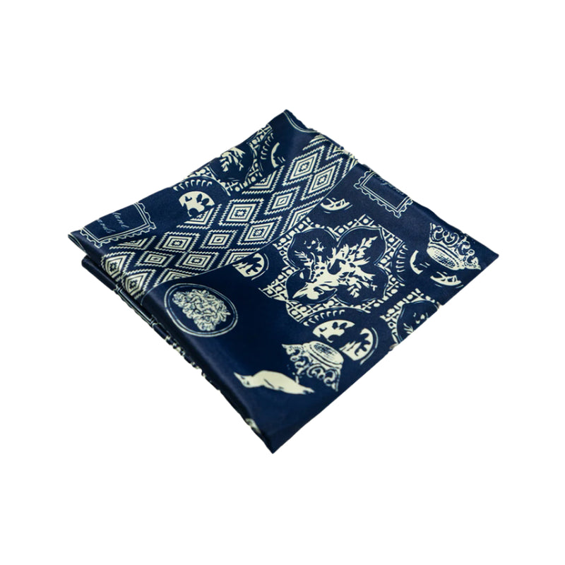 Multi-Tool Bandana (Navy & Cream) - Distant Regards